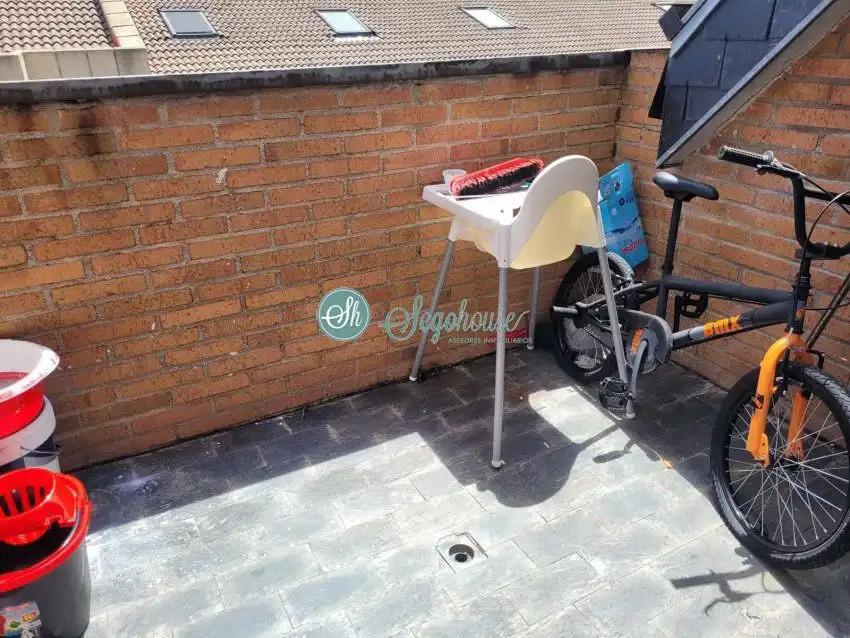 Terrasse von Wohnung zum Verkauf in Segovia mit Heizung