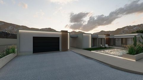 Camino Privado Para El Chalet Con Parcela de 6.100m2 En Fortuna Murcia.