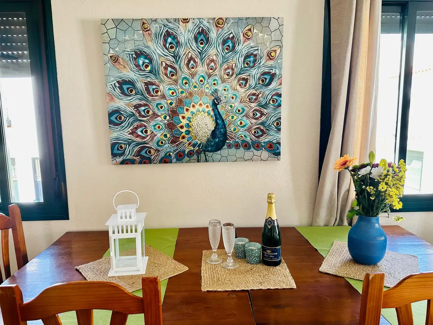 Dining room of Flat for sale in Aracena  with Air Conditioner, Furnished and Oven