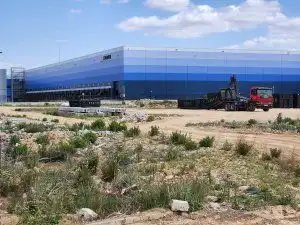 Vista exterior de Terreny industrial en venda en Marchamalo