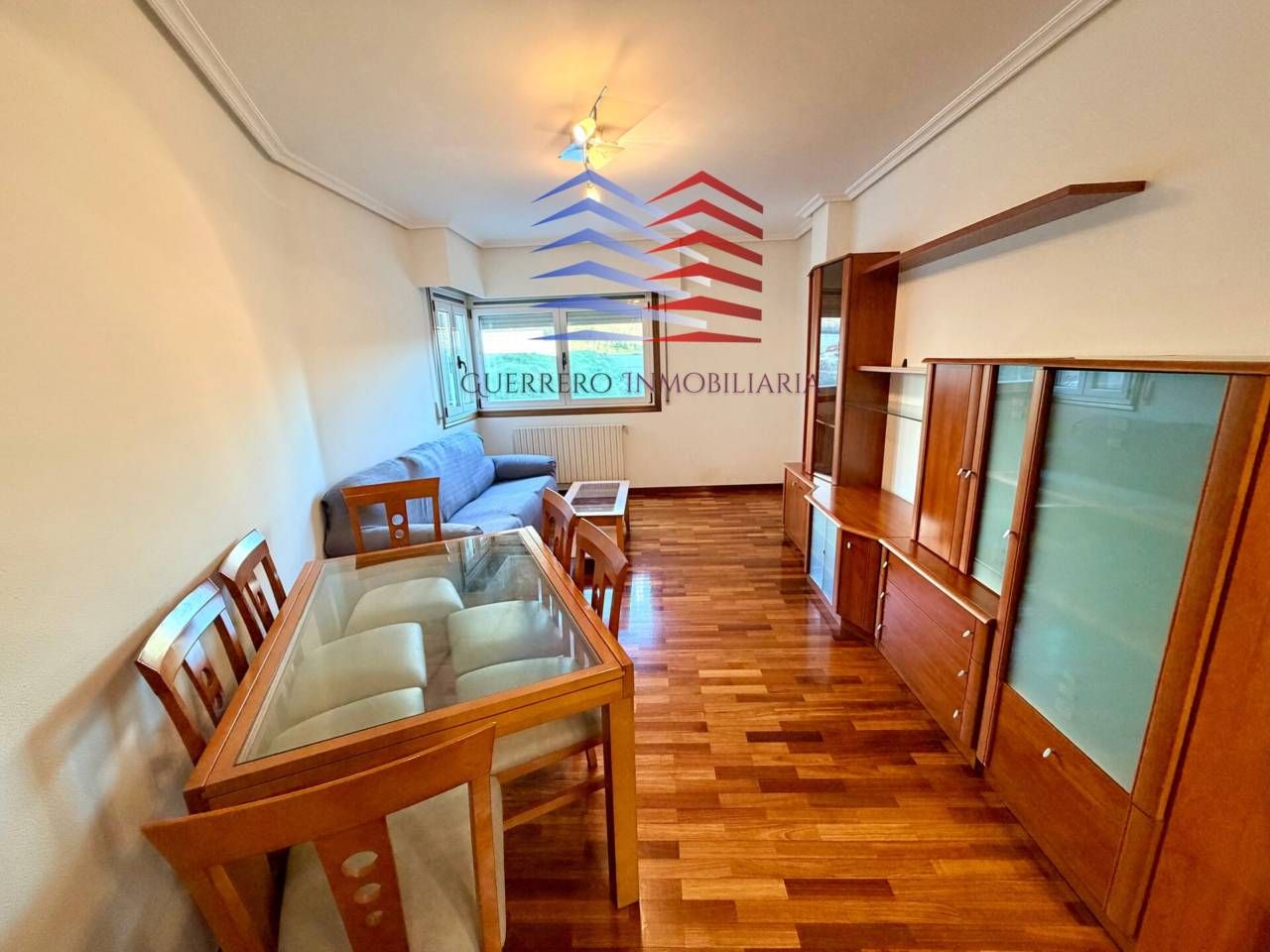 Sala de estar de Apartamento de alquiler en Ourense Capital  con Calefacción, Parquet y Trastero