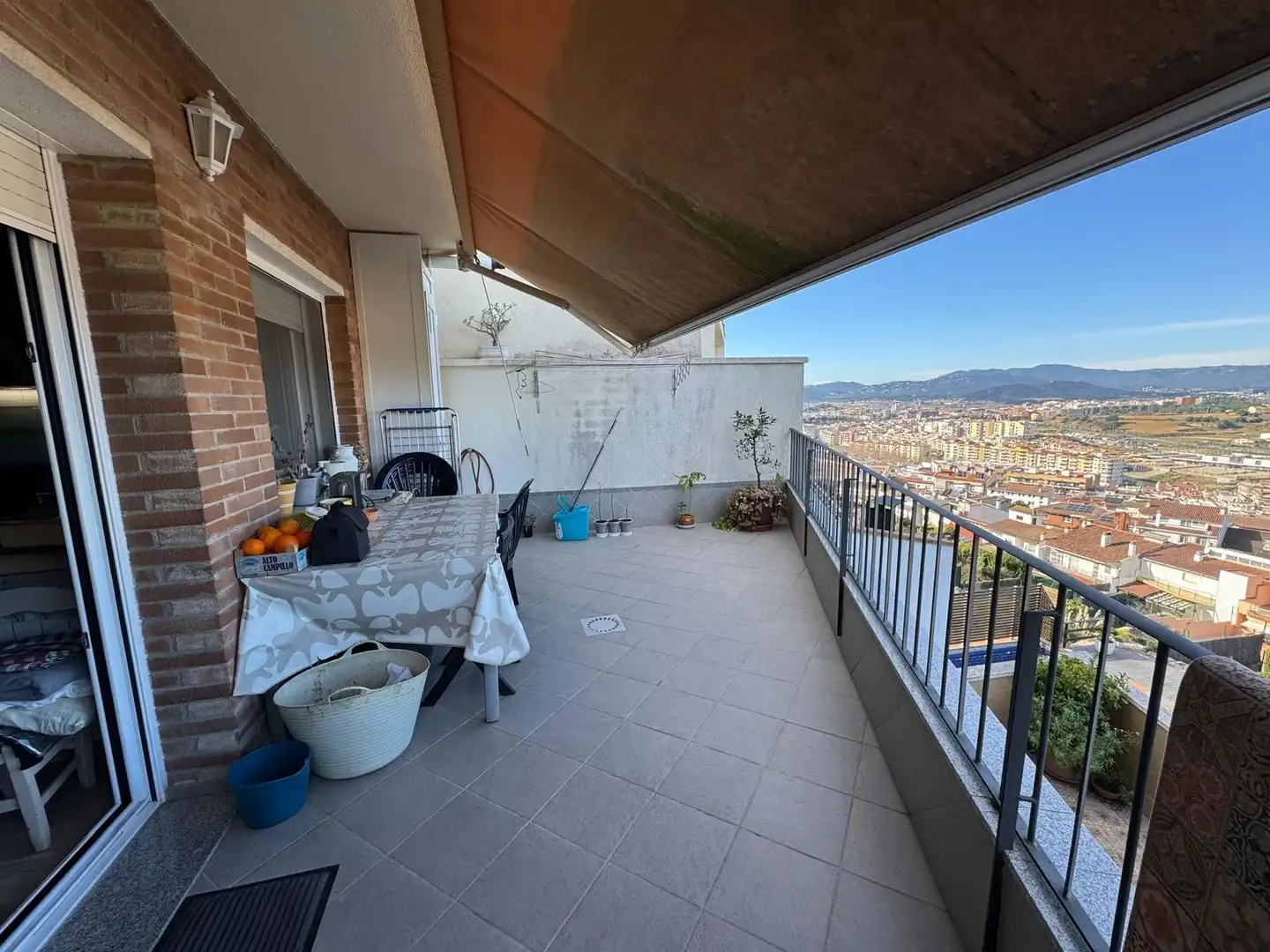 Terrasse von Einfamilien-Reihenhaus zum Verkauf in Blanes