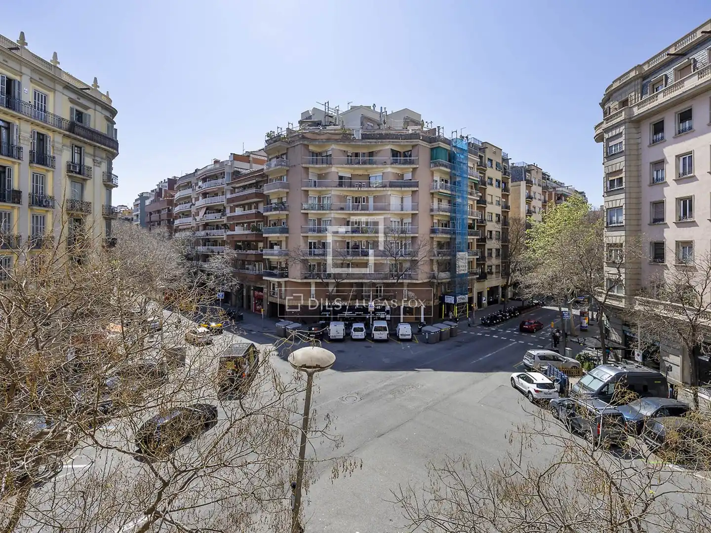 Vista exterior de Pis de lloguer en Barcelona amb Aire condicionat, Calefacció i Moblat