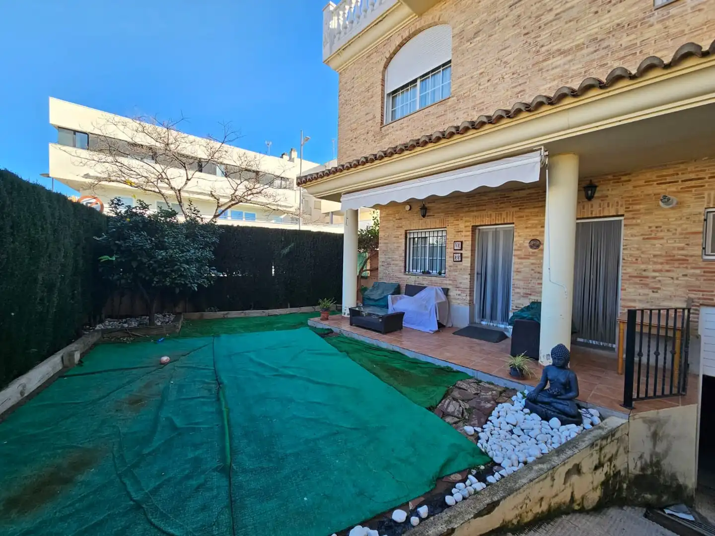 Garden of Houses for sale in Sagunto / Sagunt  with Heating, Private garden and Storage room