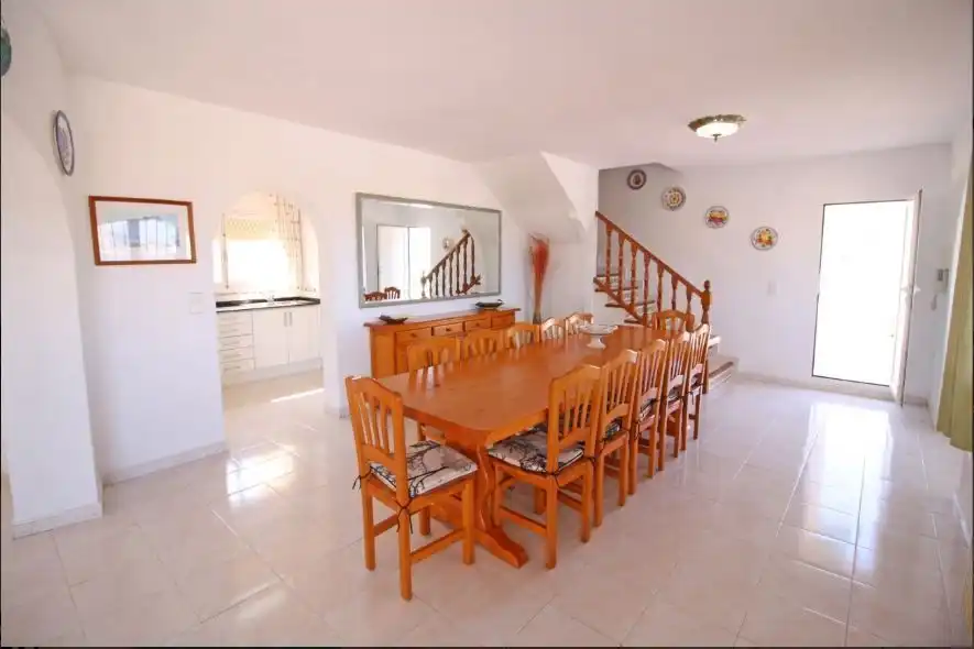 Dining room of Houses for sale in Calpe / Calp  with Air Conditioner and Swimming Pool