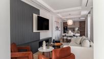 Living room of Flat for sale in  Madrid Capital  with Air Conditioner, Heating and Storage room