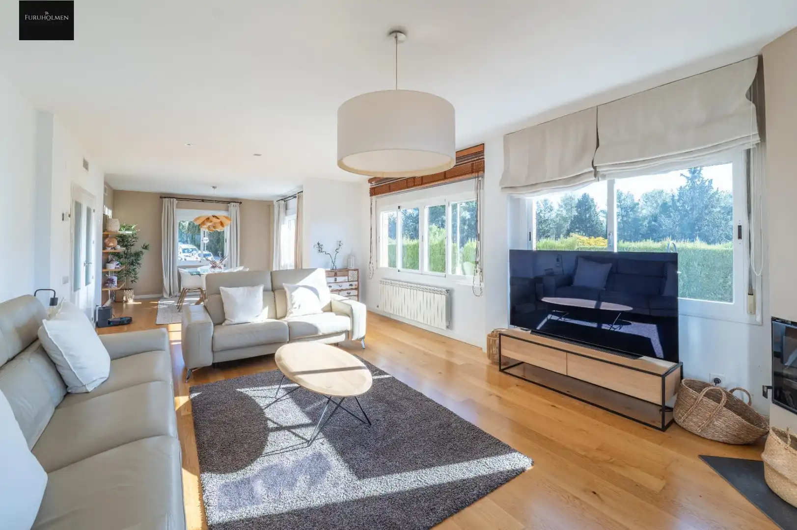 Living room of Houses for sale in Atarfe  with Air Conditioner, Heating and Private garden