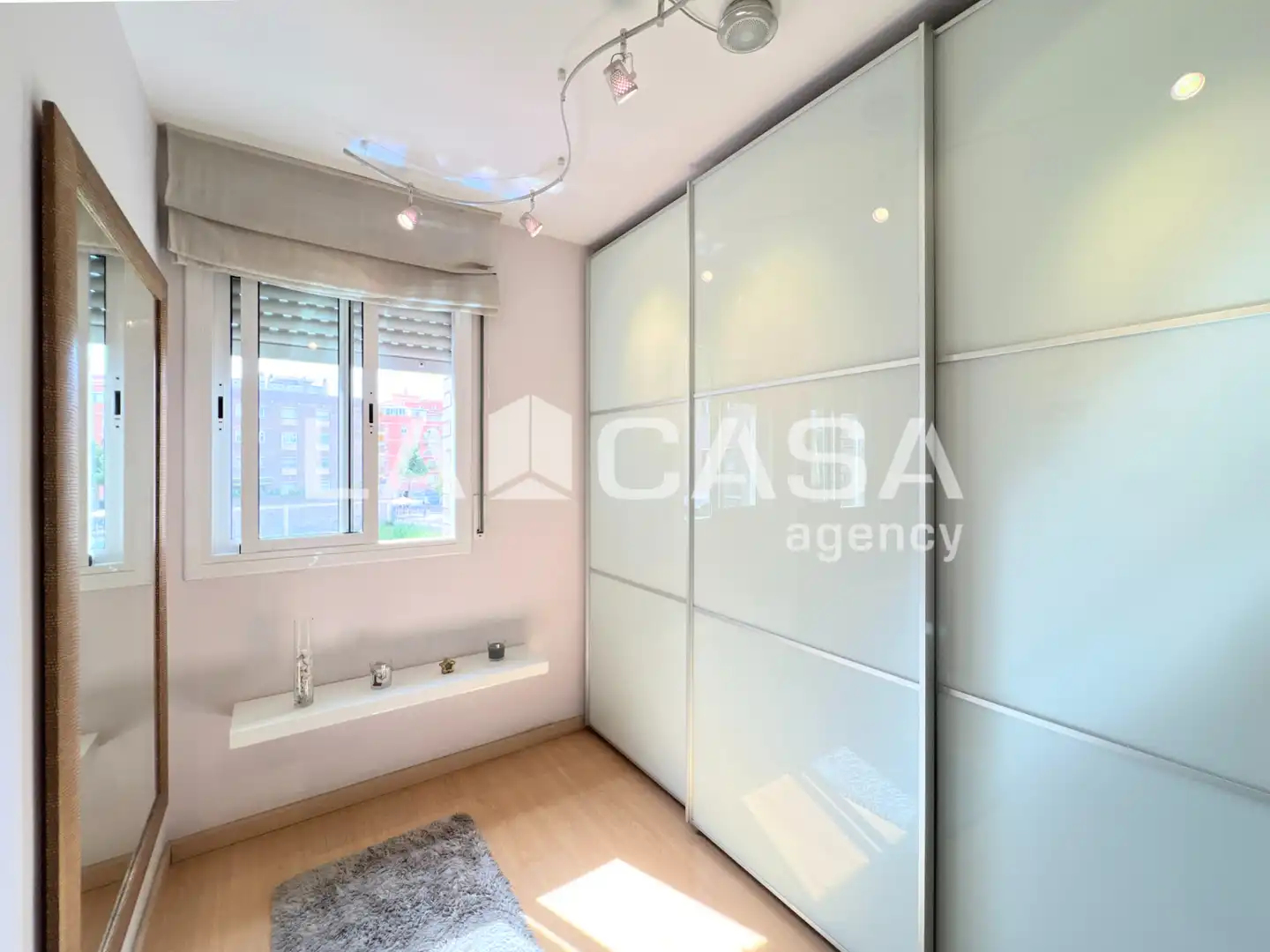 Schlafzimmer von Wohnung zum Verkauf in Badalona mit Terrasse, Möbliert und Balkon