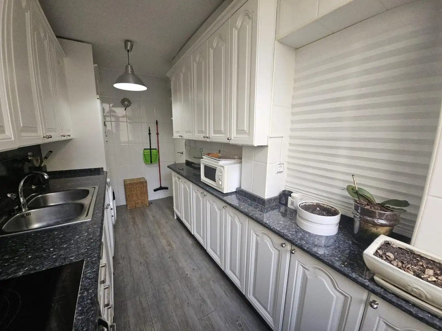 Cocina de Piso de alquiler en Móstoles con Aire acondicionado, Calefacción y Parquet