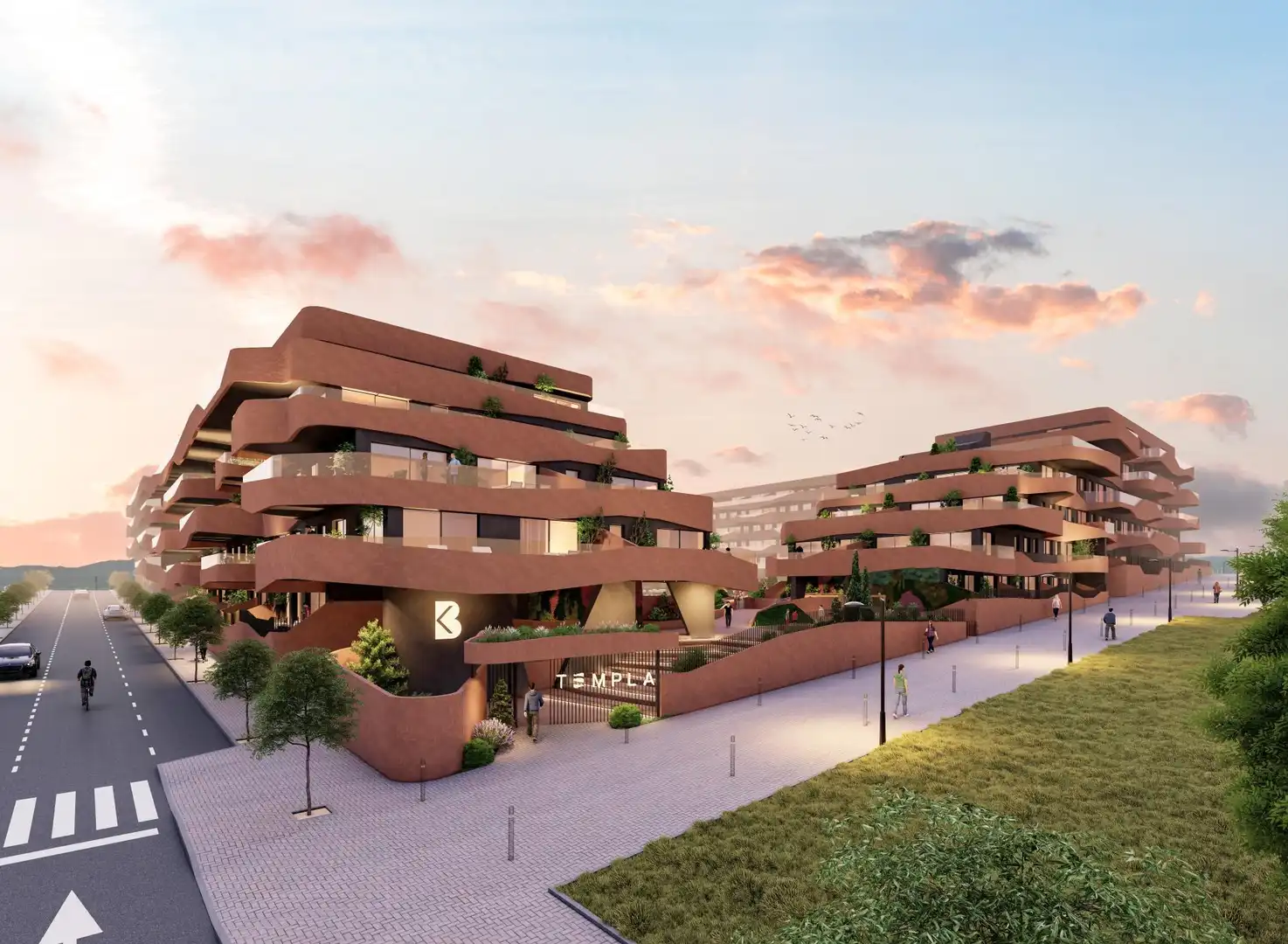 Exterior view of Attic for sale in Murcia  with Terrace, Storage room and Swimming Pool