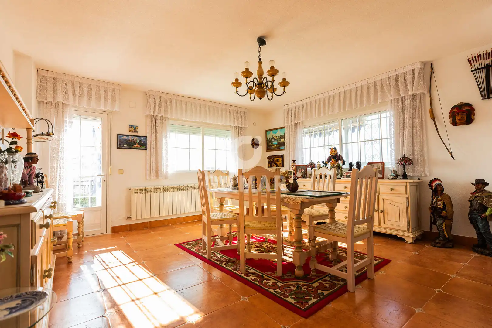 Dining room of Houses for sale in Colmenarejo  with Heating, Private garden and Swimming Pool
