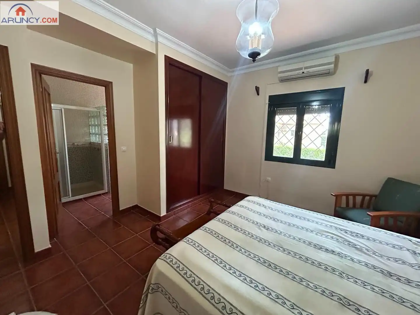 Bedroom of Houses for rent in Alcalá de Guadaira  with Air Conditioner, Private garden and Terrace