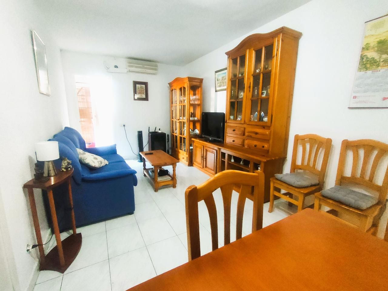 Sala d'estar de Pis en venda en Sant Feliu de Llobregat amb Aire condicionat i Balcó