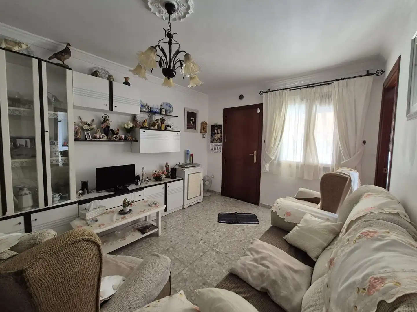 Sala d'estar de Apartament en venda en Estepona