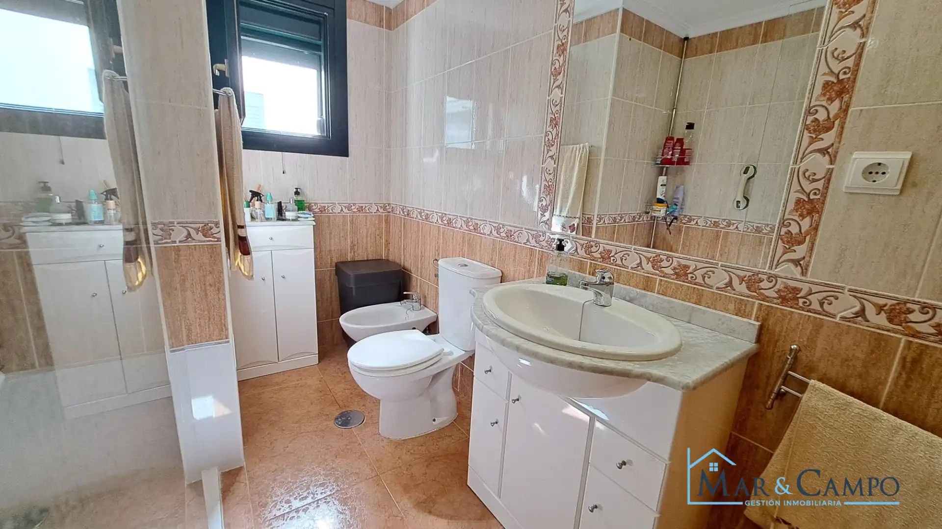 Bathroom of Flat for sale in Los Alcázares  with Terrace, Furnished and Balcony