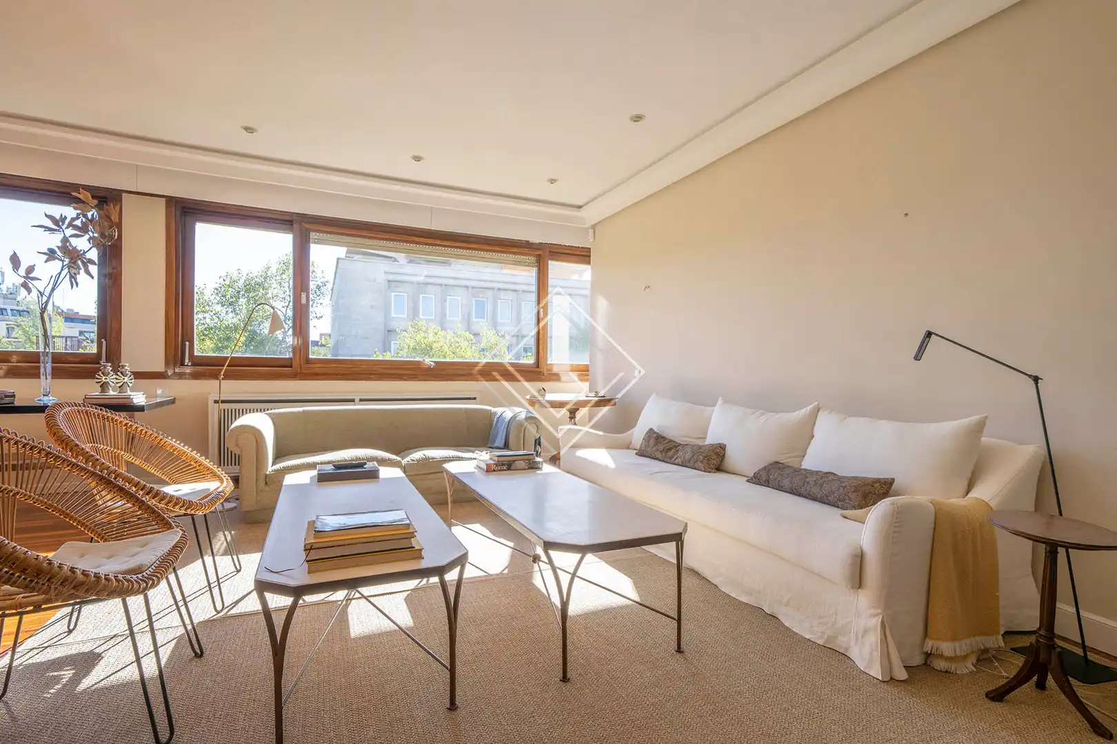 Sala de estar de Piso en venta en Chamartín