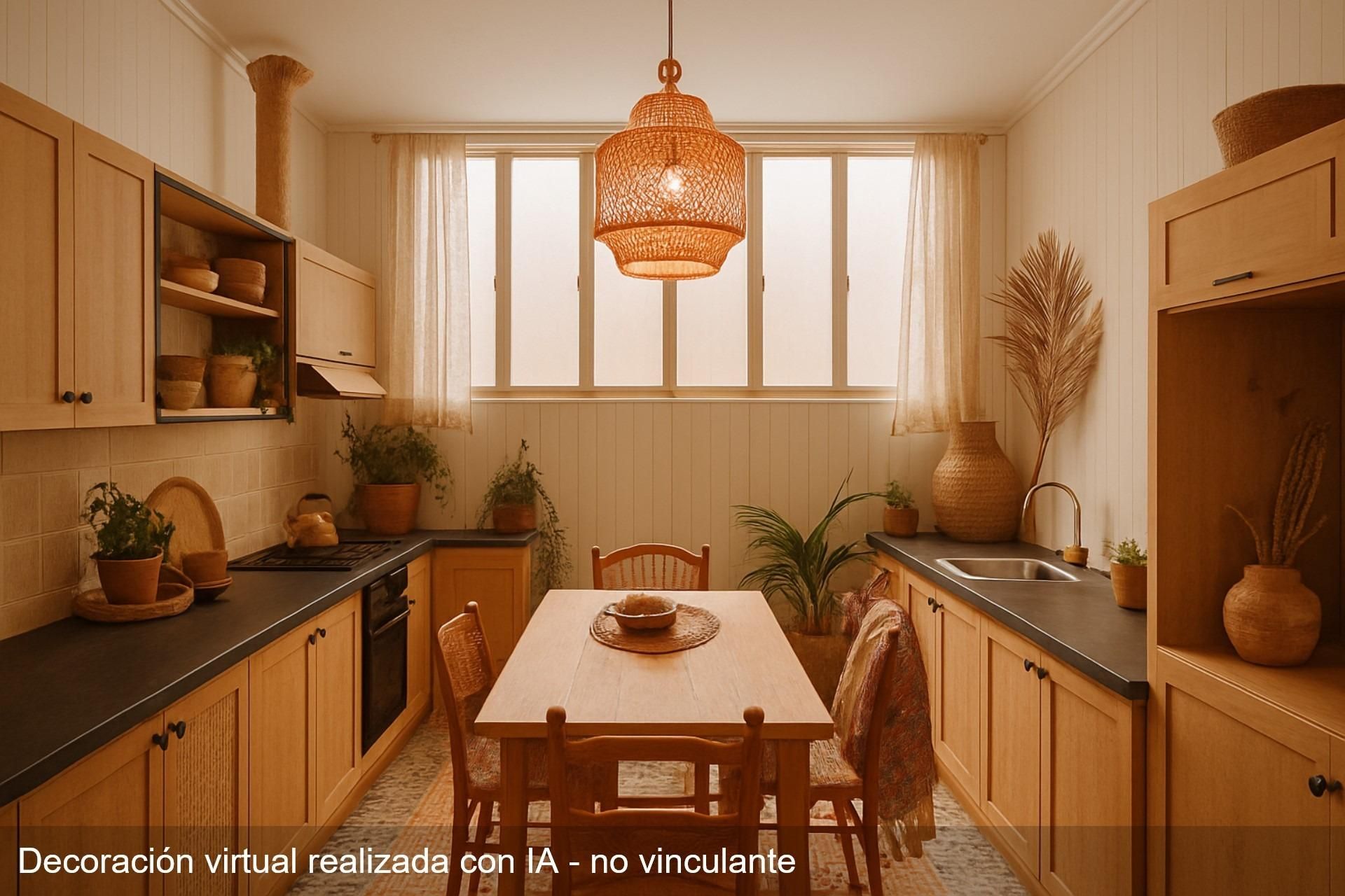 Kitchen of Flat for sale in  Cádiz Capital  with Storage room and Balcony