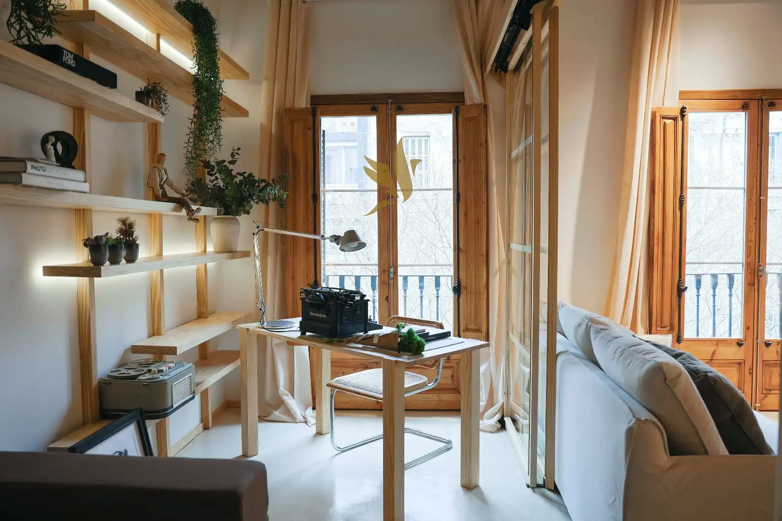 Sala de estar de Piso en venta en Barcelona con Aire acondicionado, Calefacción y Terraza