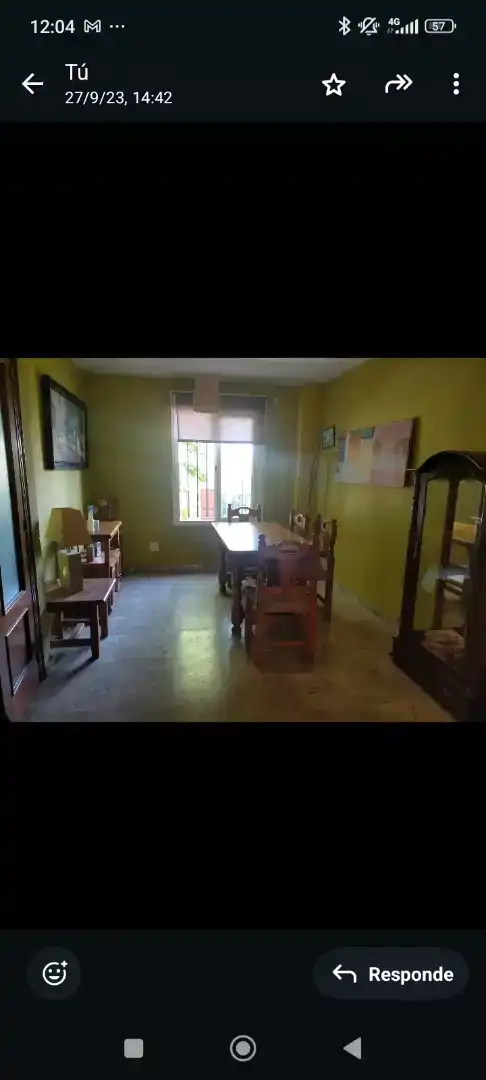 Dining room of Flat for share in Tomares