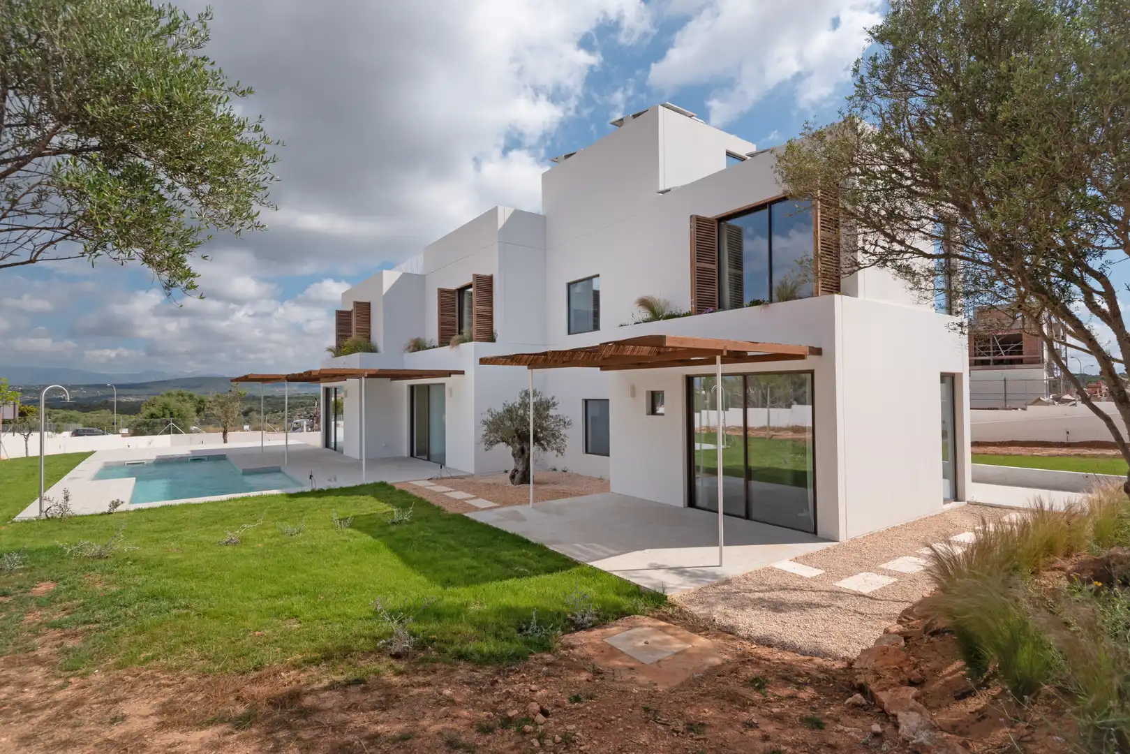 Vista exterior de Casa o xalet en venda en  Palma de Mallorca amb Aire condicionat, Calefacció i Jardí privat