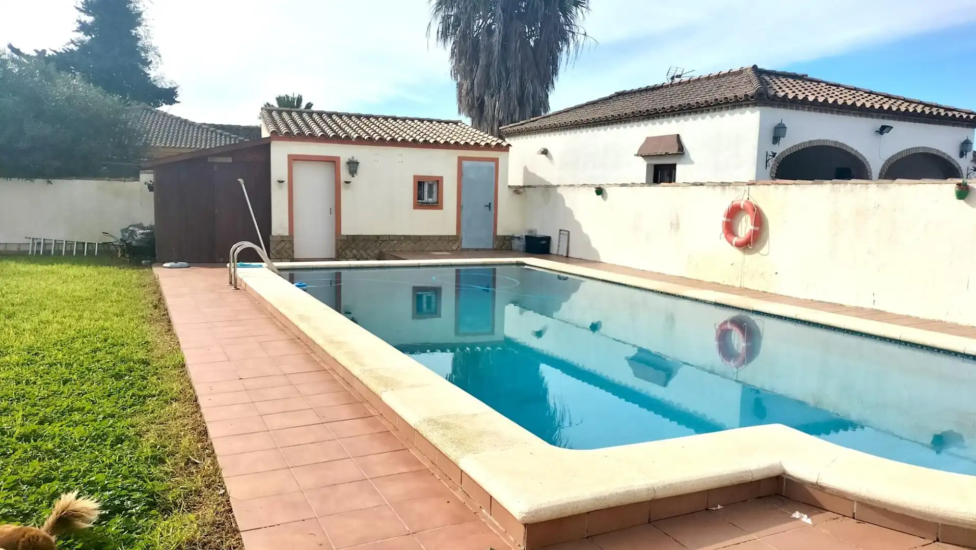Piscina de Casa o chalet en venta en Chiclana de la Frontera con Aire acondicionado, Terraza y Piscina