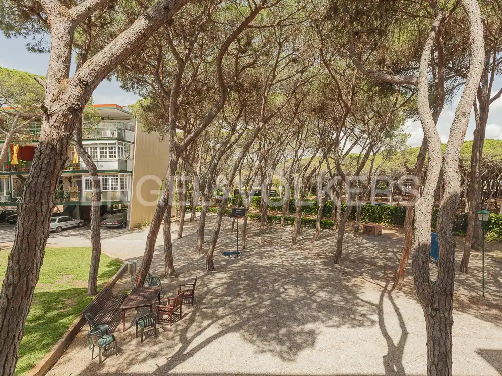 Exterior view of Flat for rent in Gavà  with Air Conditioner, Heating and Private garden