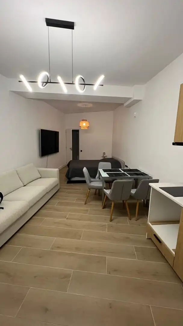 Sala d'estar de Estudi en venda en Torrevieja amb Aire condicionat i Moblat