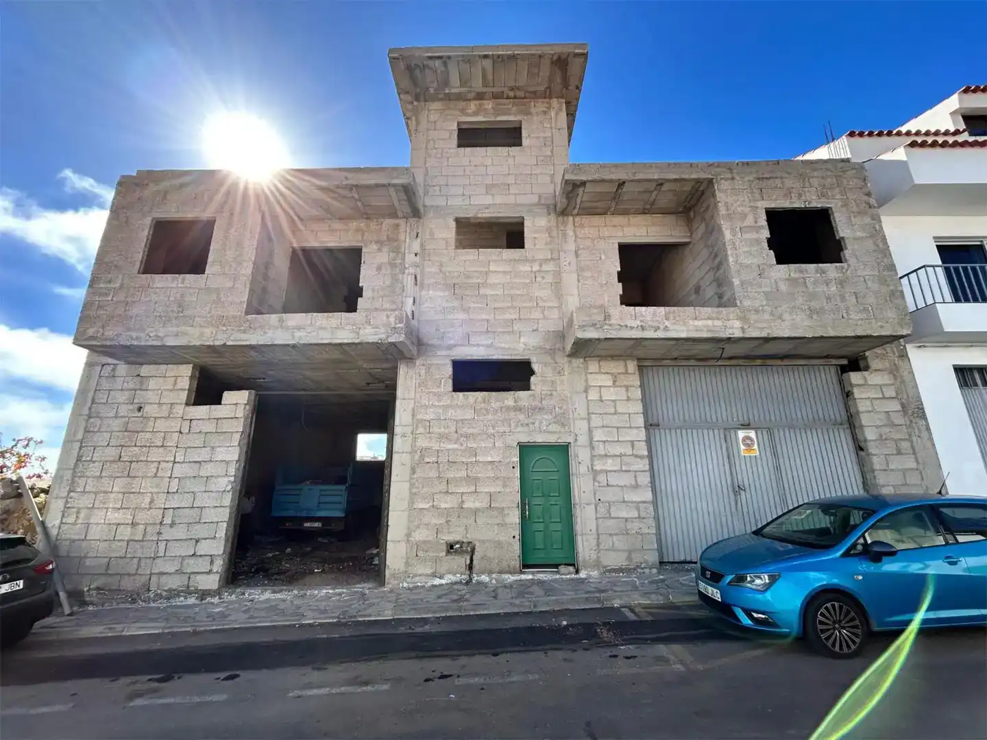 Vista exterior de Casa o xalet en venda en Vilaflor de Chasna amb Balcó