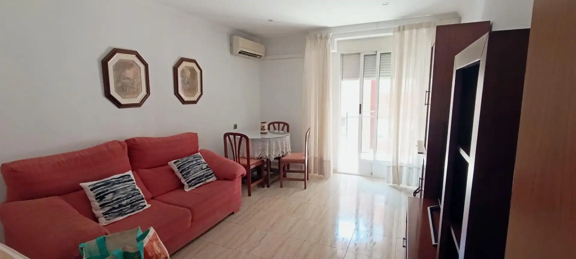 Sala d'estar de Pis en venda en Elche / Elx amb Aire condicionat i Balcó