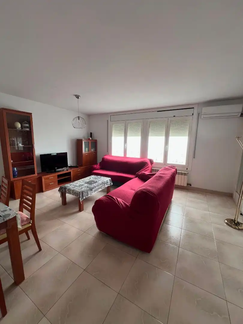 Wohnzimmer von Wohnung zur Miete in Solsona mit Klimaanlage, Heizung und Privatgarten