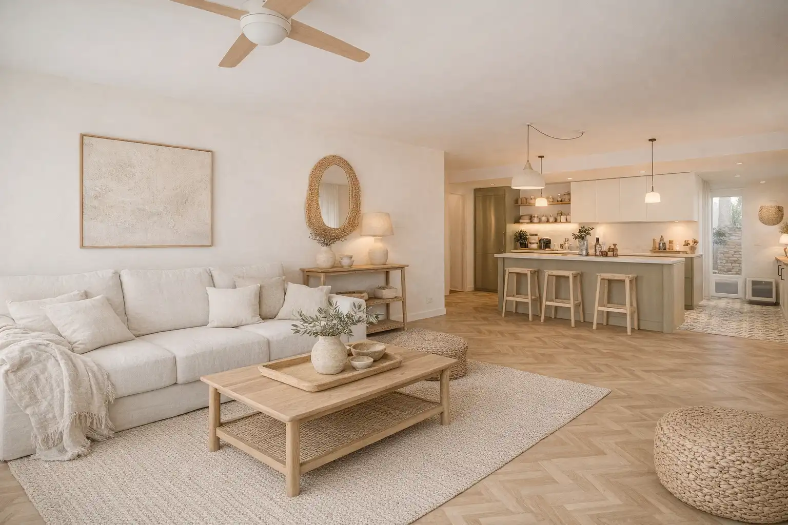 Sala de estar de Piso en venta en Las Rozas de Madrid