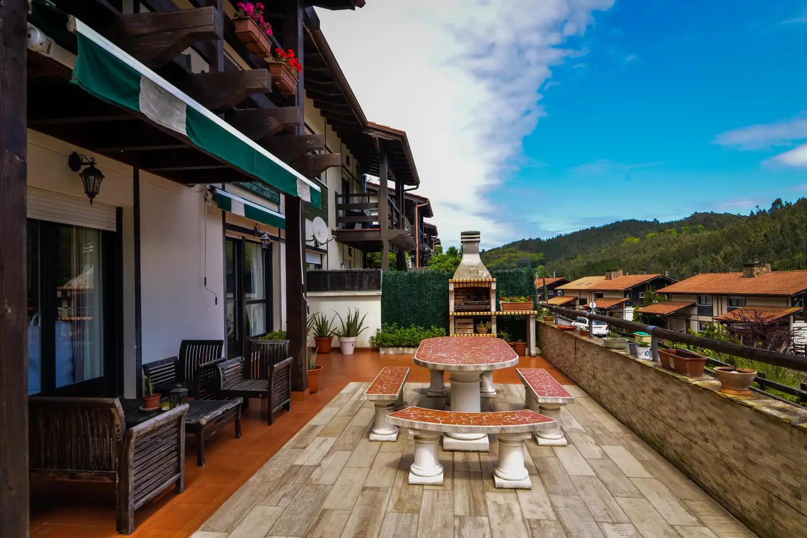 Terraza de Casa adosada de alquiler en Plentzia, Bizkaia