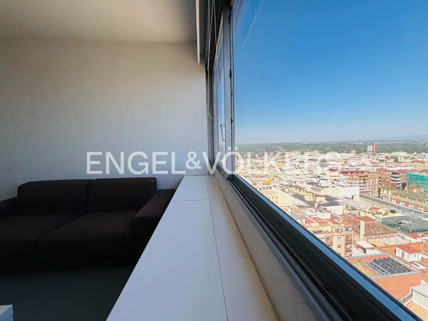 Terraza de Piso de alquiler en Madrid con Aire acondicionado y Calefacción