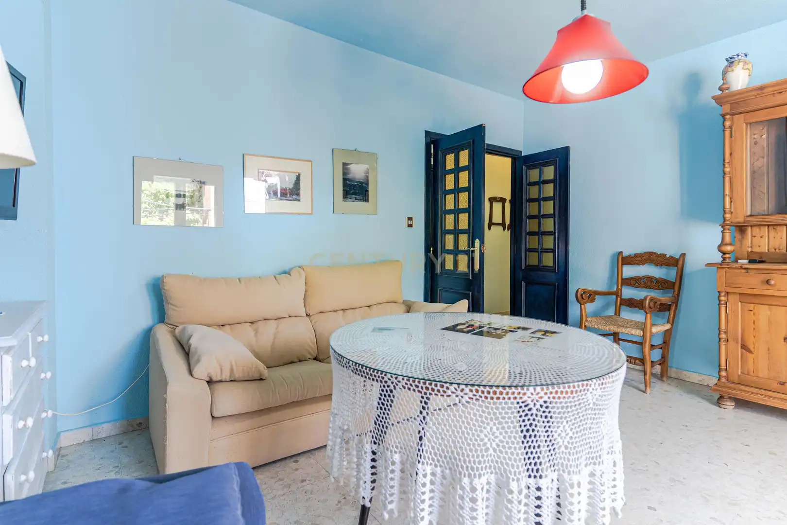 Sala d'estar de Apartament en venda en La Taha amb Rentadora i Balcó