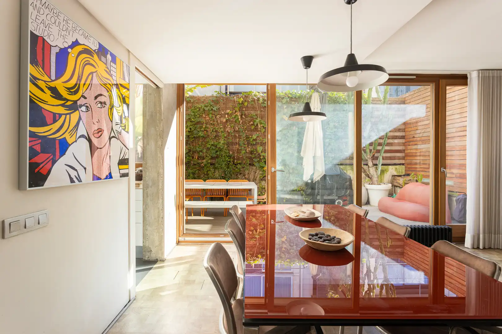 Comedor de Casa o chalet en venta en Barcelona con Aire acondicionado, Calefacción y Parquet