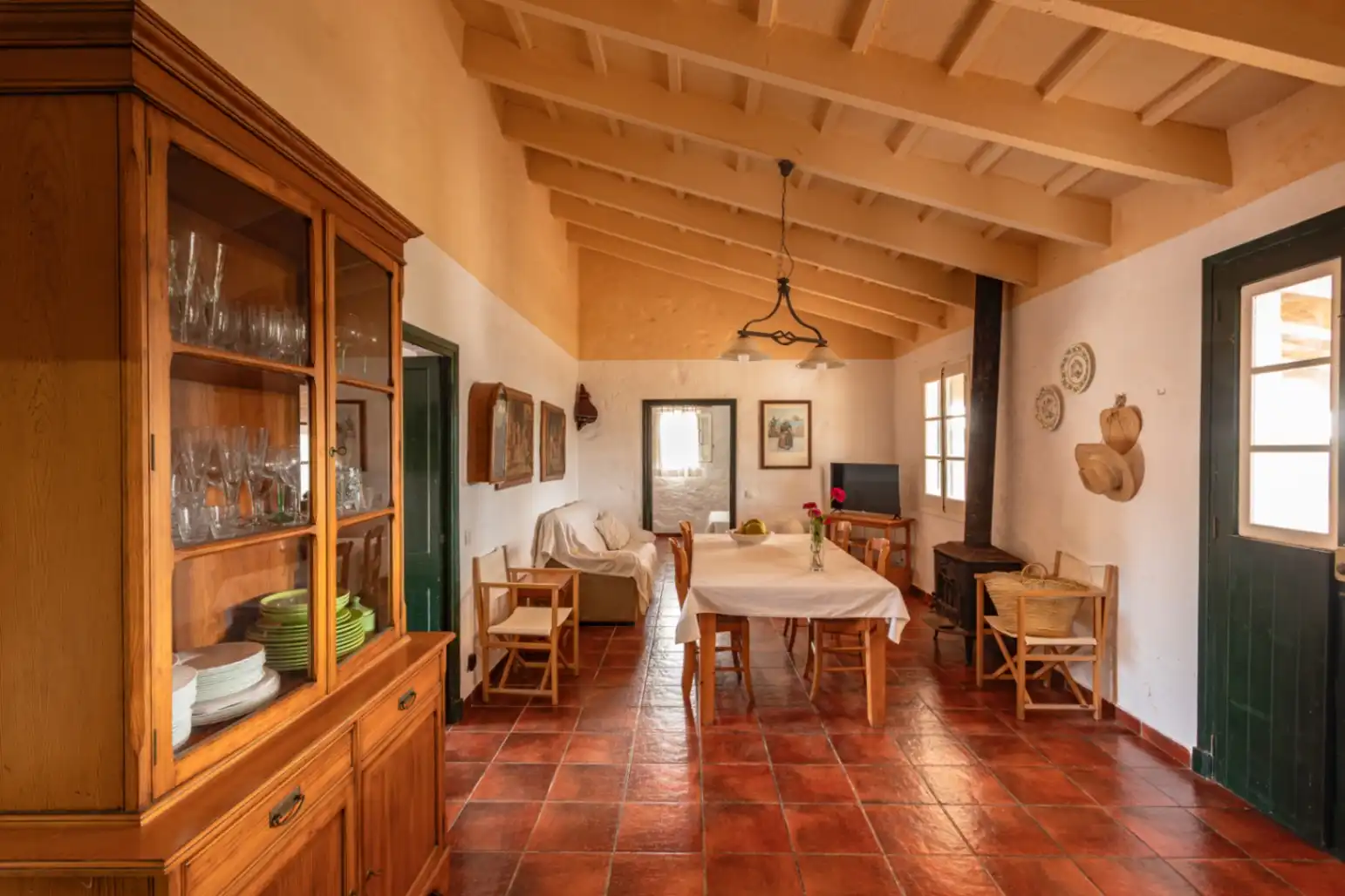 Dining room of Country homes for sale in Ferreries poble