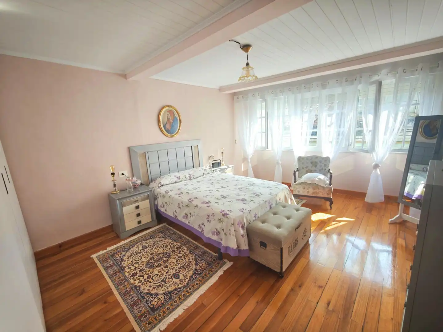 Habitación de Casa adosada en venta en Ortigueira con Trastero y Amueblado