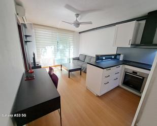 Sala d'estar de Apartament de lloguer en Marbella amb Aire condicionat i Terrassa