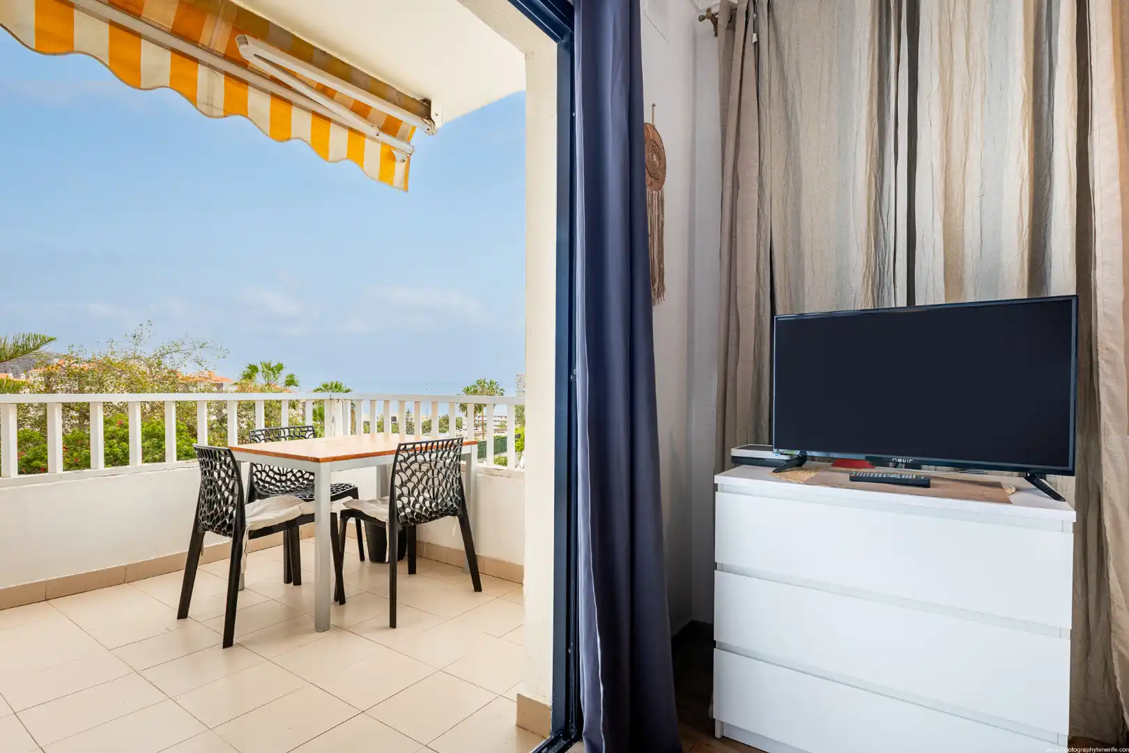 Terraza de Apartamento de alquiler en Arona con Aire acondicionado, Calefacción y Parquet