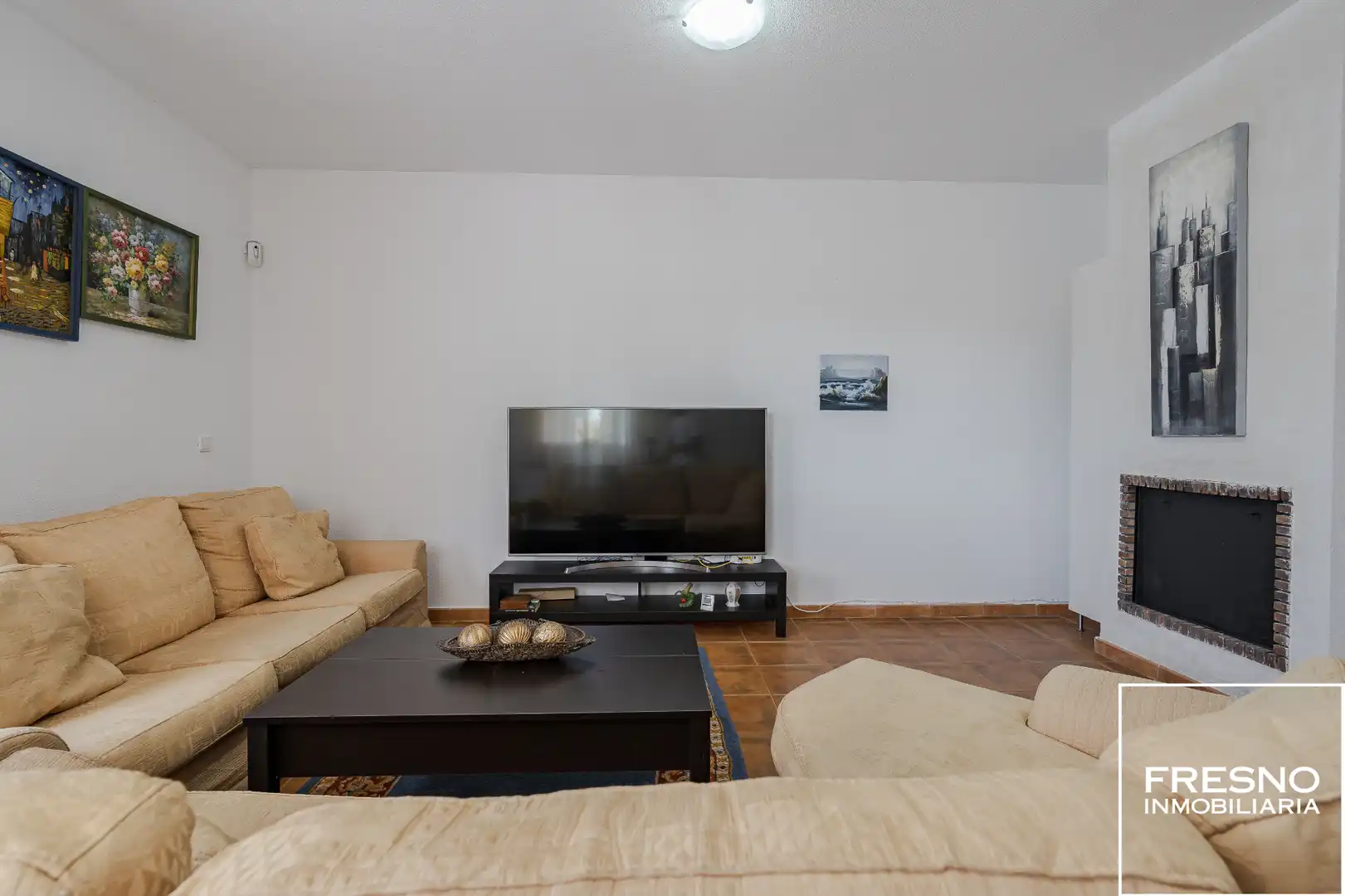 Sala de estar de Casa o chalet en venta en Galápagos con Calefacción, Jardín privado y Terraza
