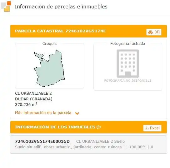 Terreni e lotti in vendita a Dúdar, imagen 7