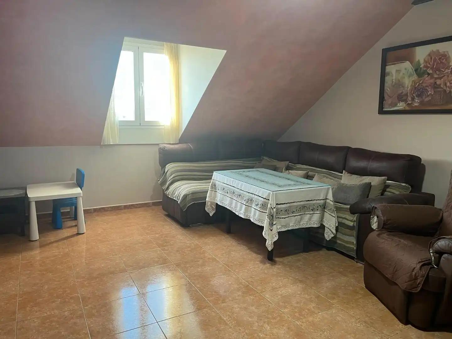 Sala de estar de Piso en venta en Los Palacios y Villafranca con Trastero