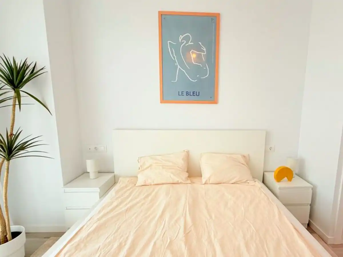Bedroom of Flat for sale in Dénia  with Air Conditioner and Community pool