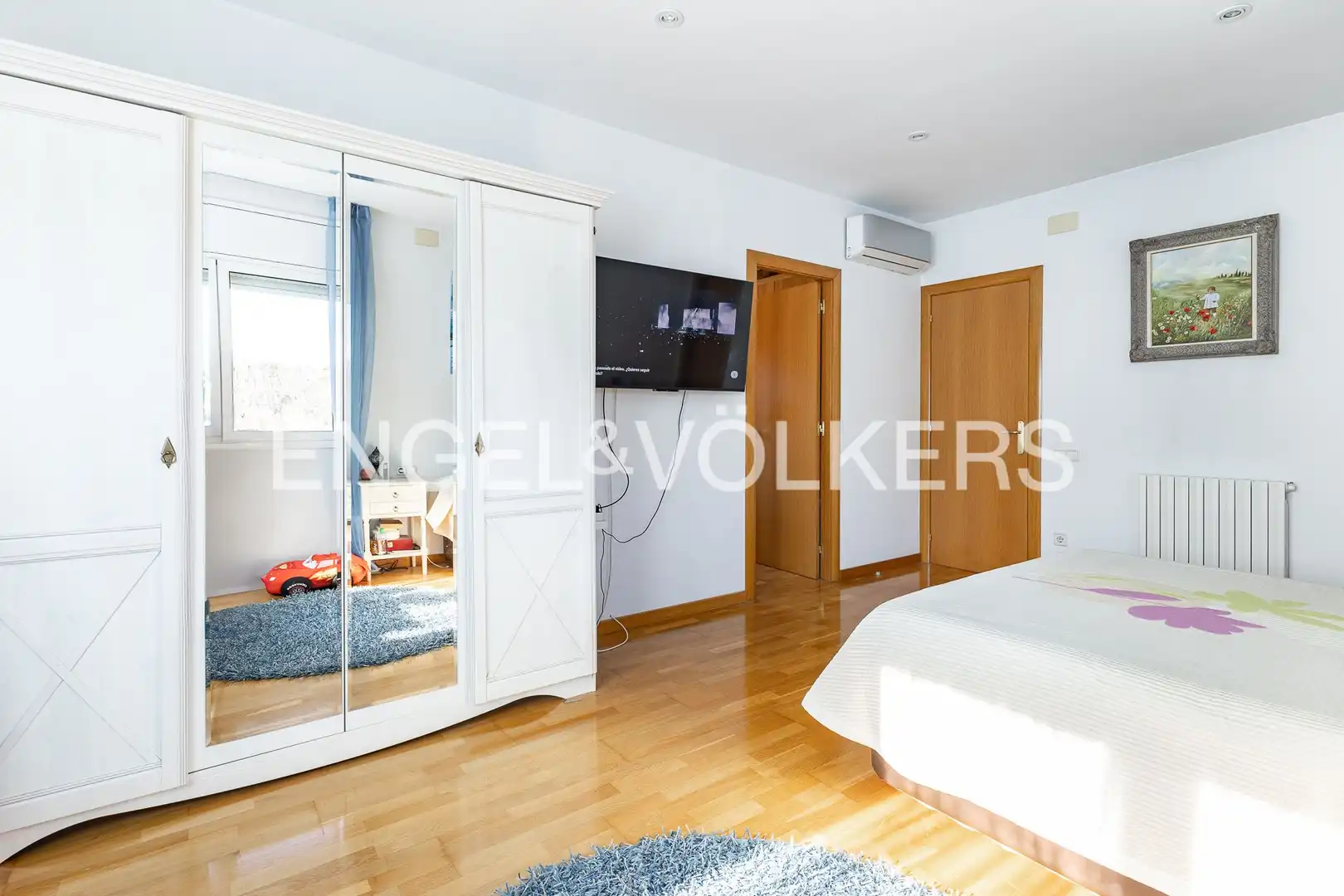 Bedroom of Houses for sale in Sant Cugat del Vallès  with Air Conditioner, Heating and Private garden