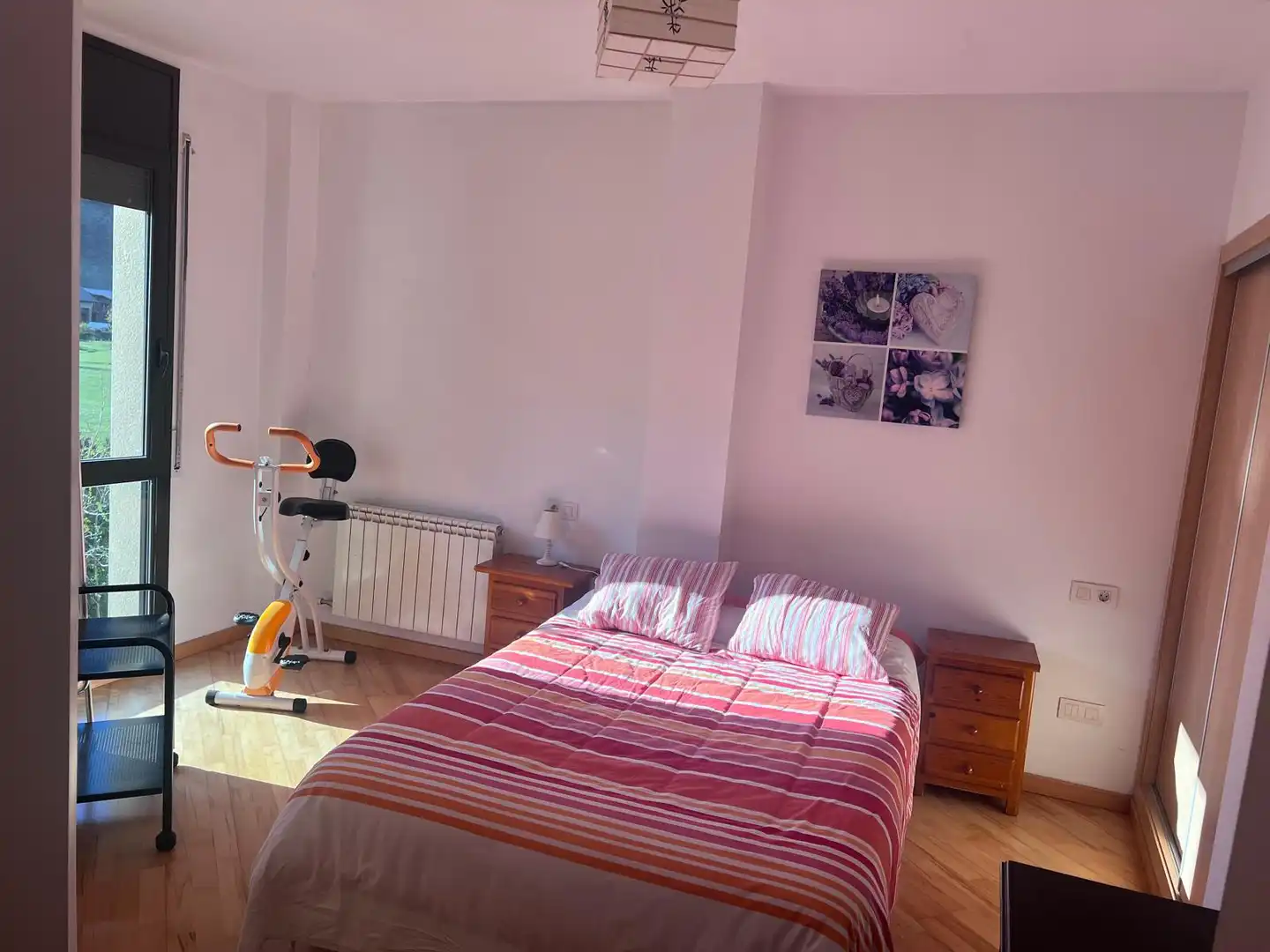 Schlafzimmer von Wohnung zum Verkauf in El Pont de Suert mit Heizung, Möbliert und Ofen