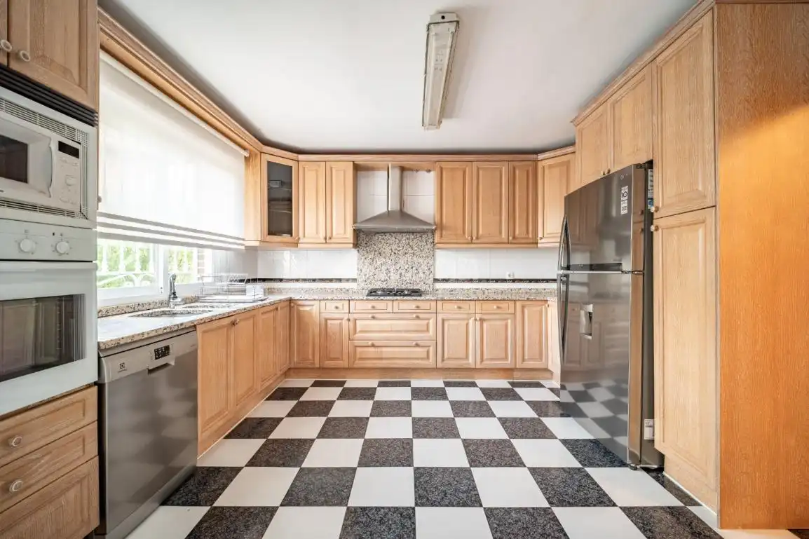 Cocina de Casa adosada en venta en Arganda del Rey con Aire acondicionado y Calefacción