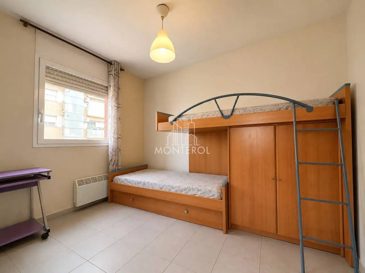 Bedroom of Flat for sale in Terrassa  with Air Conditioner, Heating and Terrace