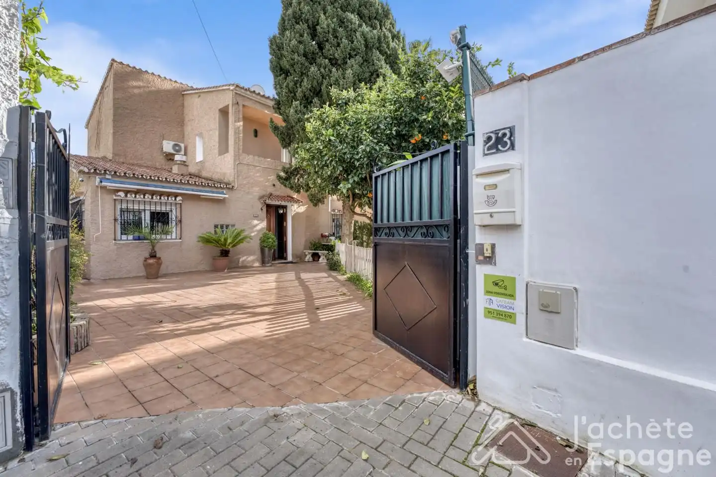 Vista exterior de Casa o chalet en venta en Málaga con Aire acondicionado, Jardín privado y Terraza