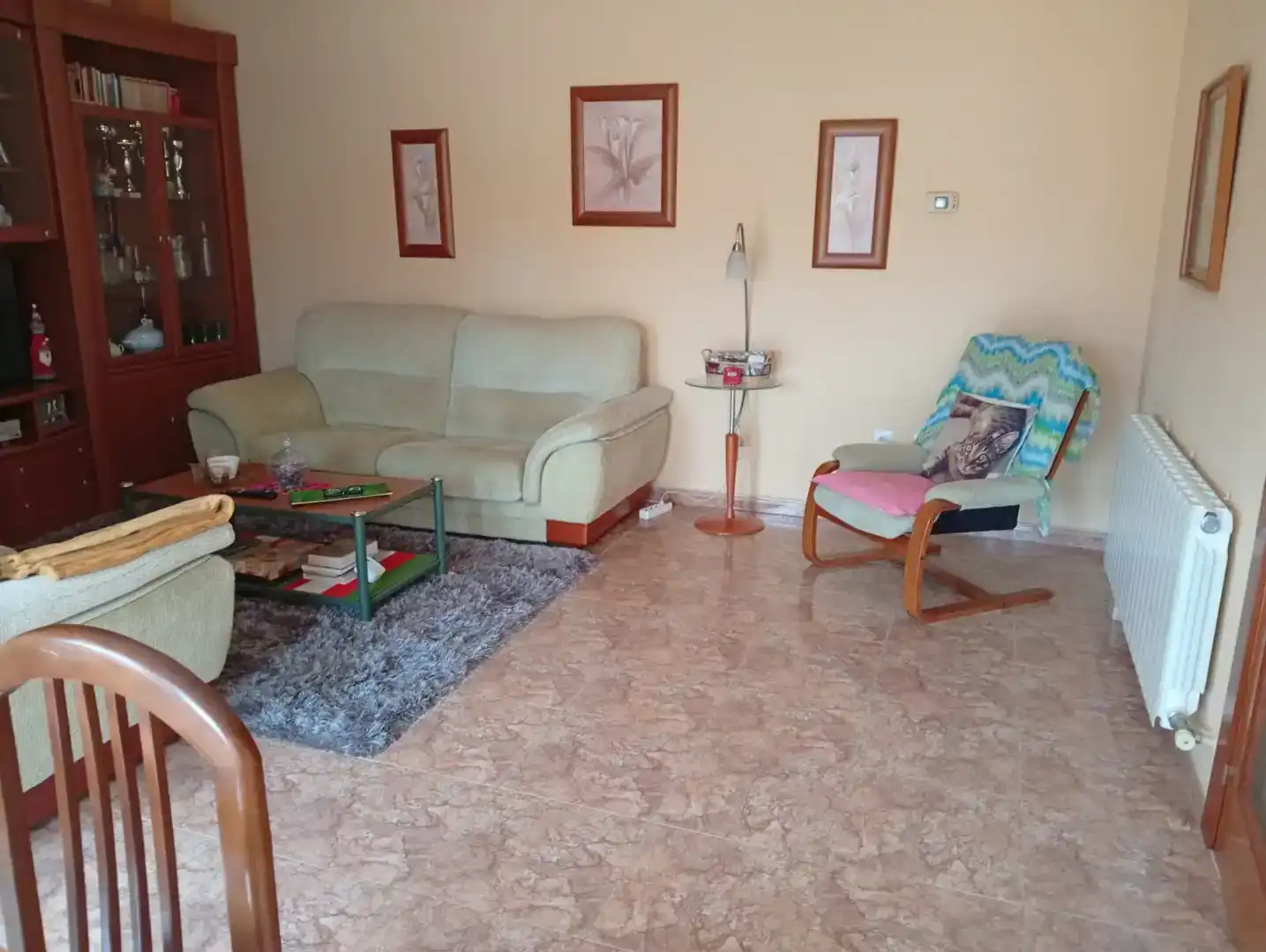 Sala de estar de Casa o chalet en venta en Pozoantiguo con Jardín privado y Amueblado