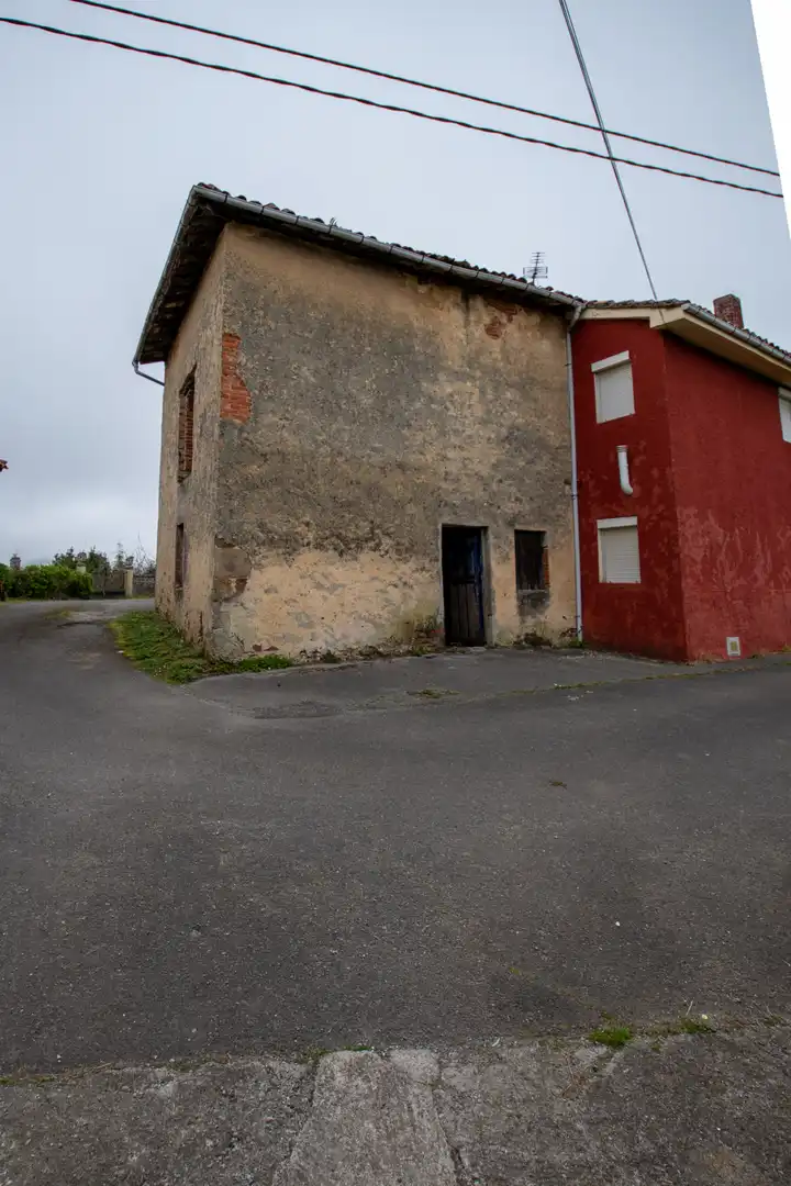Vista exterior de Casa adosada en venta en Cabranes